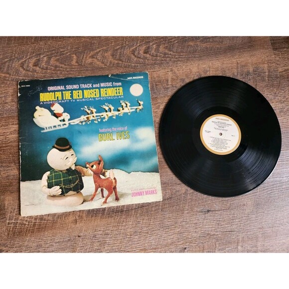 PLAYS PERFECTLY - Rudolph the Red Nosed Reindeer MCA-15003 Vinyl Record